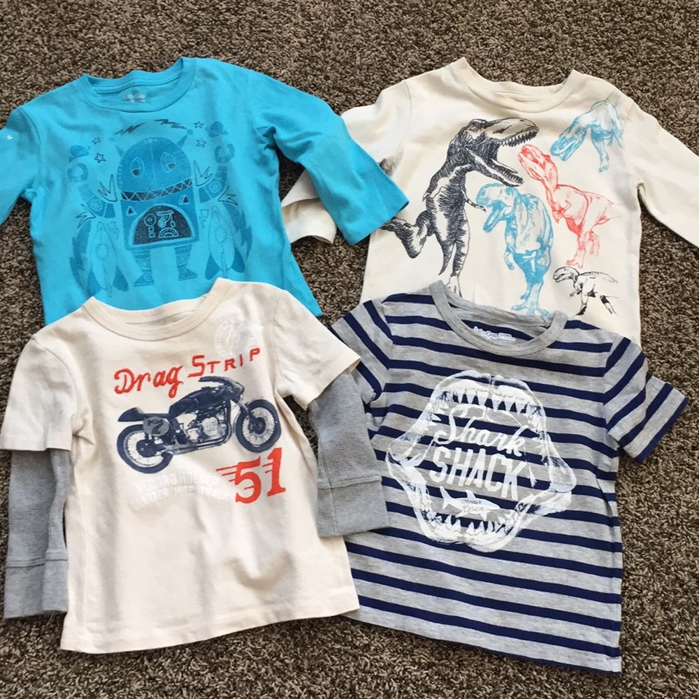 Baby Gap size 12-18m tops